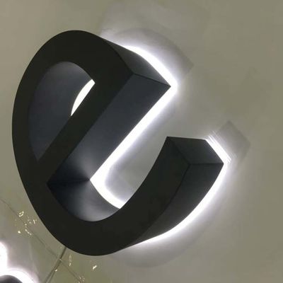 Αναδρομικά φωτισμένο σημάδι επιστολών μετάλλων μεταλλινών διάρκεια ζωής 50000 ωρών