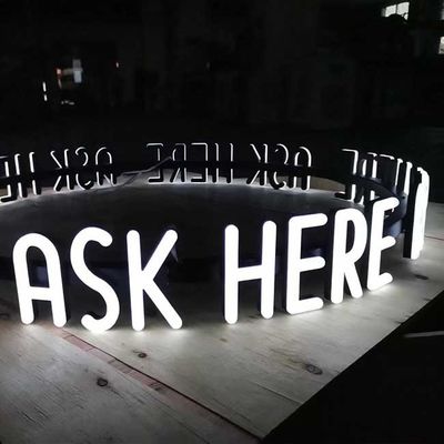 6500K οδηγημένο μπροστινό LIT σημαδιών επιστολών καναλιών για το ξενοδοχείο εστιατορίων