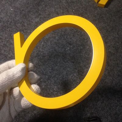 15mm τρισδιάστατο UV τυπωμένο λογότυπο σημαδιών επιστολών κρυστάλλου ακρυλικό μη τοξικό