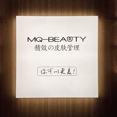 Το τετράγωνο οδήγησε το ακρυλικό CE ROHS σημαδιών Lightbox