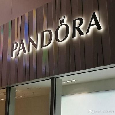 Υπαίθριες IP65 καταστημάτων μπροστινές επιστολές καναλιών LIT σημαδιών μπροστινές