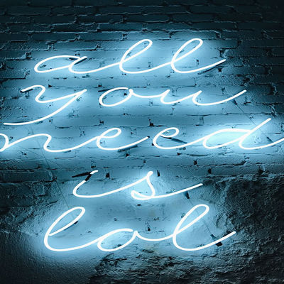 Ακρυλικός ODM γραμμάτων cOem σημαδιών νέου υψηλής διαφάνειας